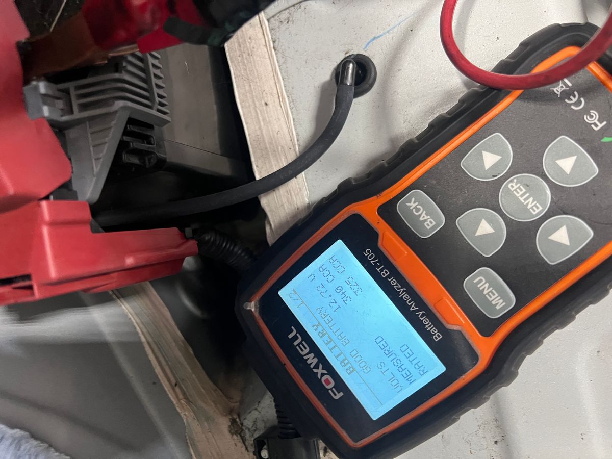 Close-up of wear item documented during our independent assessment